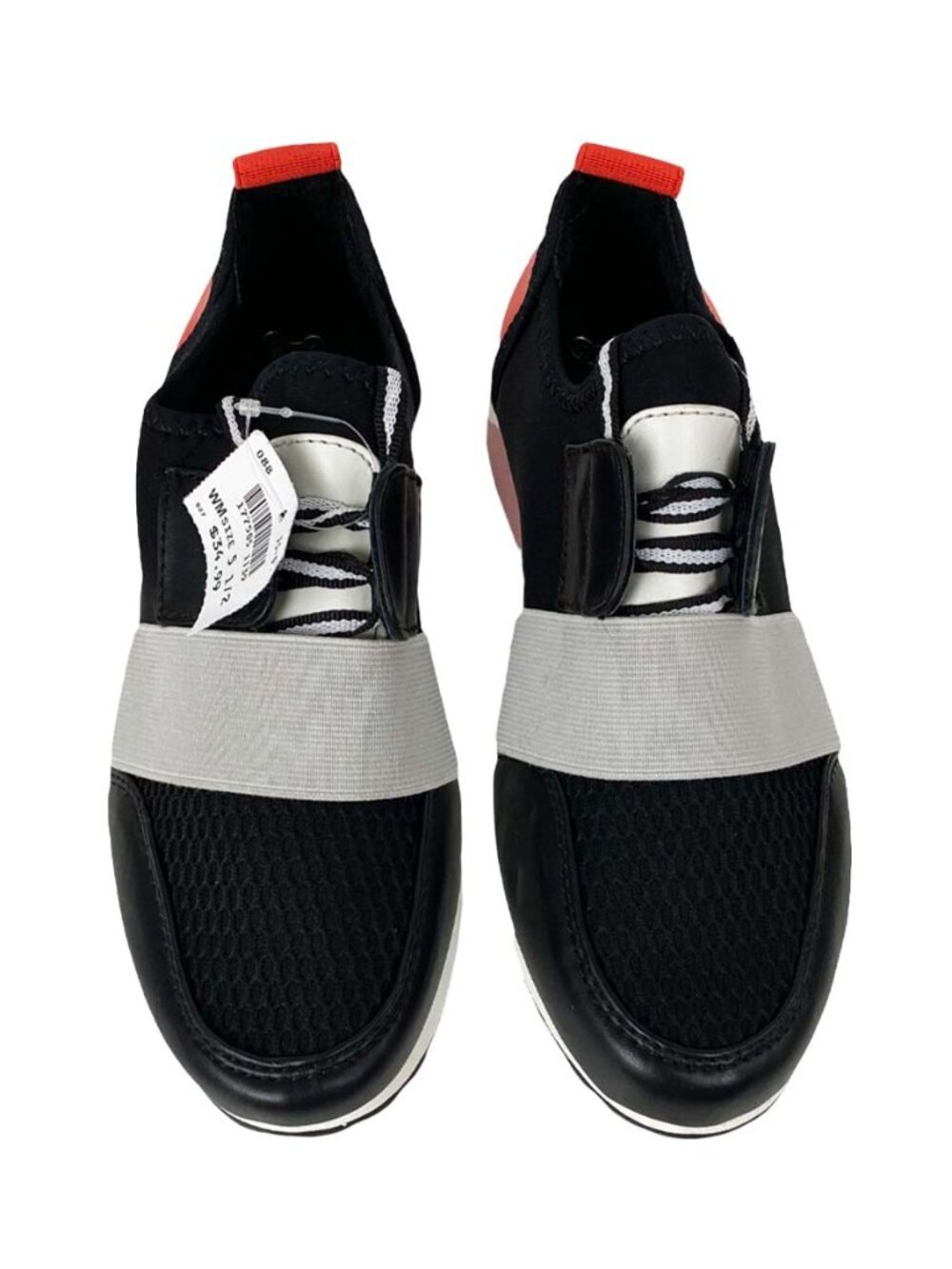 Brash Women’s Cody Black Red Gray White Sneakers Size 5.5